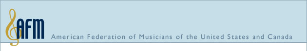 AFM - American Federation of Musicians of the United States and Canada